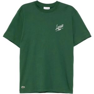 Lacoste - T-shirt - Regular Fit - Effen - Puur Katoen