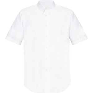 Givenchy, Heren, Overhemden, Wit, Maat: M Katoen,