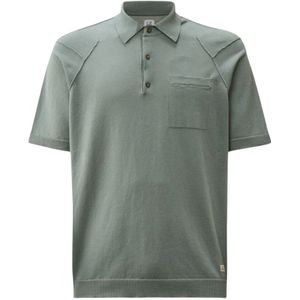 C.p. Company, Heren, Tops, Blauw, Maat: S Katoen,