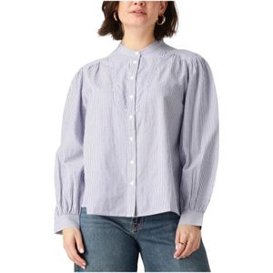 Vanessa Bruno, Dames, Blouses & Shirts, Blauw, Maat: XS