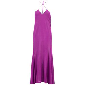 Tom Ford, Dames, Jurken, Paars, Maat: S Viscose,