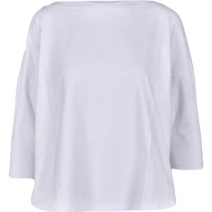 Wild Cashmere, Dames, Blouses & Shirts, Wit, Maat: L Kasjmier,