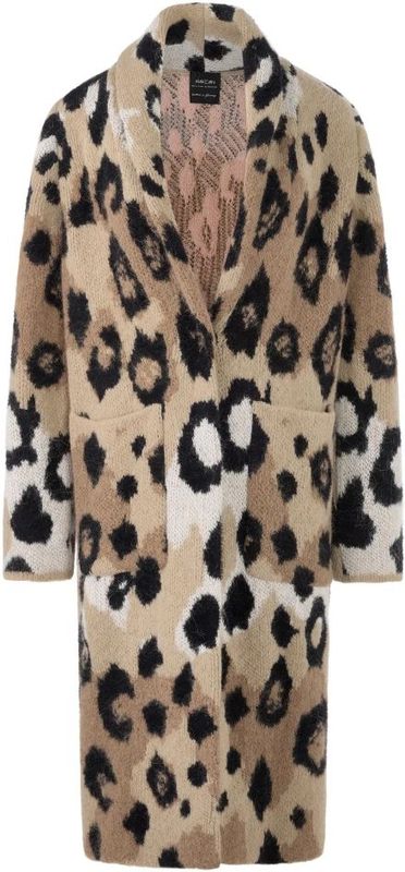 Marc Cain - Leo Cardigan - Veelkleurig - Dames - Met Luipaardprint