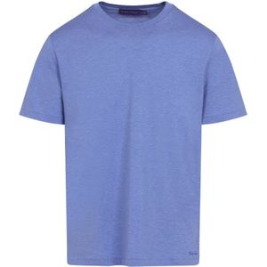 Ralph Lauren, Heren, Tops, Blauw, Maat: S Katoen,