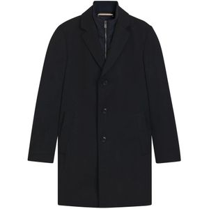 Hugo, Heren, Mantels, Blauw, Maat: M