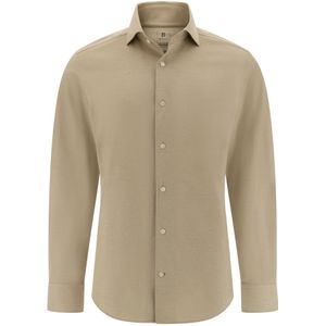 Boggi Milano - Regular Fit Japans Jersey Polo Shirt - Beige - Poloshirt