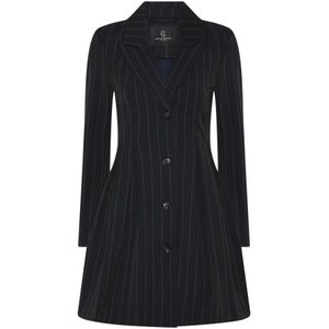 Bruuns Bazaar, Dames, Jurken, Zwart, Maat: S Leer,