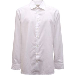 Etro, Heren, Overhemden, Wit, Maat: 4XL Katoen,