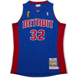 Mitchell & Ness, Heren, Sport, Blauw, Maat: S Jersey,