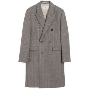 Ami Paris, Heren, Mantels, Grijs, Maat: M