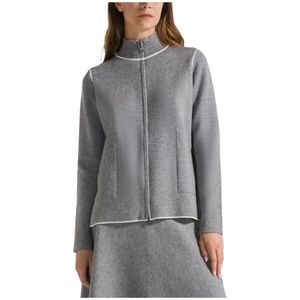 Deha, Dames, Truien, Grijs, Maat: L Viscose,