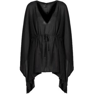 Philipp Plein, Dames, Jassen, Zwart, Maat: ONE Size Viscose,