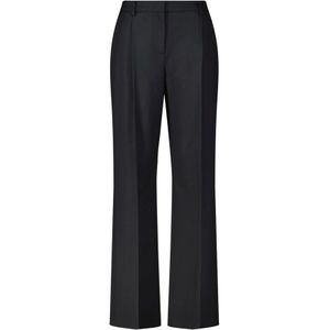 Lardini, Dames, Broeken, Zwart, Maat: 4XS