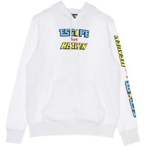 Element, Heren, Sweatshirts & Hoodies, Wit, Maat: S Katoen,