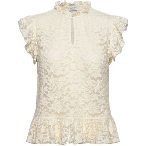 Rosemunde, Dames, Tops, Beige, Maat: S Katoen,