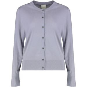 Calvin Klein, Dames, Truien, Paars, Maat: XS Wol,