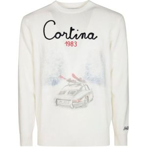 Saint Barth, Heren, Truien, Wit, Maat: L Wol,