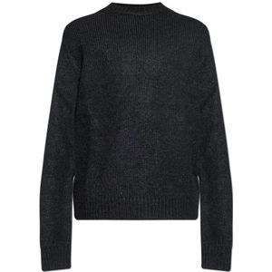 Jil Sander, Heren, Truien, Zwart, Maat: M Wol,