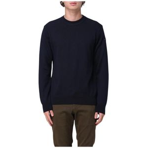 Paul & Shark, Heren, Truien, Blauw, Maat: L Wol,