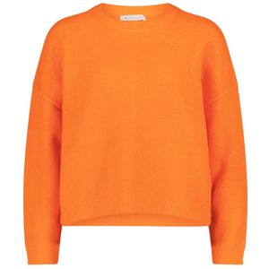Betty & Co, Dames, Truien, Oranje, Maat: S Leer,