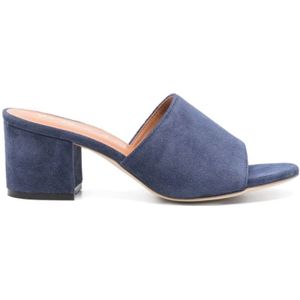 Via Roma 15, Dames, Schoenen, Blauw, Maat: 39 EU Leer,