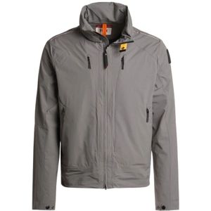 Parajumpers, Heren, Jassen, Grijs, Maat: XL Nylon,
