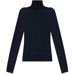 Dsquared2, Dames, Truien, Blauw, Maat: L Wol,