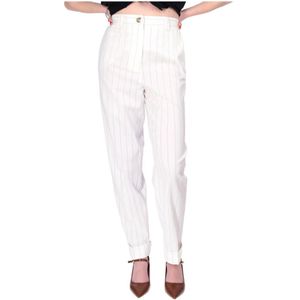 Liu Jo, Dames, Broeken, Wit, Maat: L