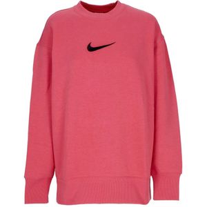 Nike Sportswear - Oversized Fleece Sweater - Pink - Dames