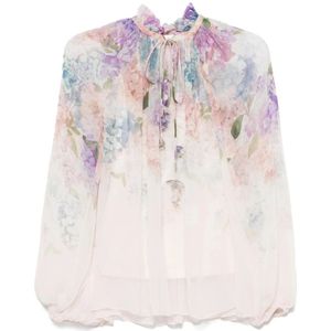 Zimmermann, Dames, Blouses & Shirts, Veelkleurig, Maat: L