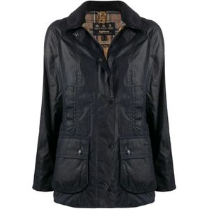 Barbour, Dames, Jassen, Blauw, Maat: XS Katoen,
