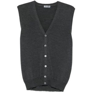 Gran Sasso, Heren, Truien, Grijs, Maat: 2XL Wol,