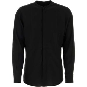 Dolce & Gabbana, Heren, Overhemden, Zwart, Maat: XL