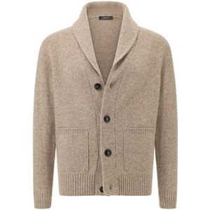Boggi Milano, Heren, Truien, Beige, Maat: S Wol,