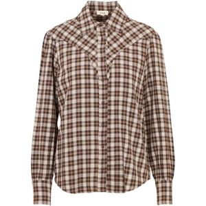 Diega, Dames, Blouses & Shirts, Veelkleurig, Maat: L Katoen,