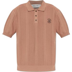 Golden Goose, Heren, Tops, Bruin, Maat: M