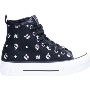 Karl Lagerfeld, Dames, Schoenen, Zwart, Maat: 41 EU Katoen,