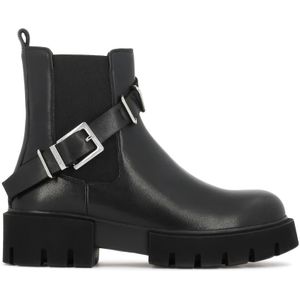 Kazar - Instaplaarzen - Zwart - Leer - Dames