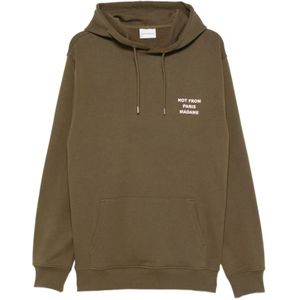 Drole de Monsieur, Heren, Sweatshirts & Hoodies, Groen, Maat: L Katoen,