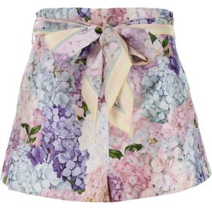 Zimmermann, Dames, Korte broeken, Veelkleurig, Maat: S Zijde,
