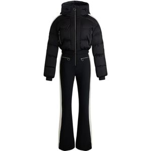 Fusalp, Dames, Jumpsuits & Playsuits, Zwart, Maat: 2XS Fleece,