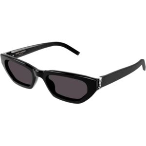 Saint Laurent SL M126 001 - Zonnebrillen - Zwart - Kunststof - UV400-Filter