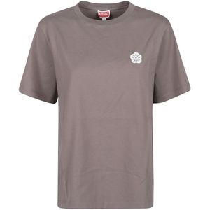 Kenzo, Dames, Tops, Grijs, Maat: XS Katoen,