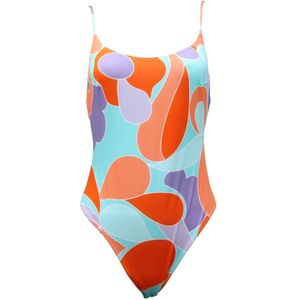 MC2 Saint Barth, Dames, Badkleding, Veelkleurig, Maat: XS Viscose,