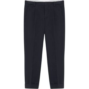 Brooks Brothers, Heren, Broeken, Blauw, Maat: W34 Katoen,