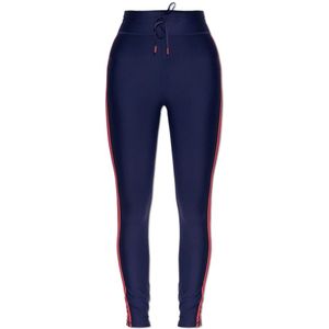 The Upside, Dames, Broeken, Blauw, Maat: L Polyamide,