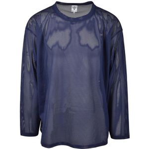 South2 West8, Heren, Tops, Blauw, Maat: M Poliester,