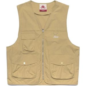 Kappa, Heren, Jassen, Beige, Maat: L Katoen,