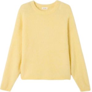 American Vintage, Dames, Truien, Geel, Maat: S Acryl,