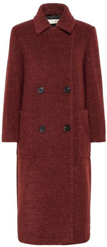 InWear Tussenmantel 'YumIW DB '  rood gemêleerd